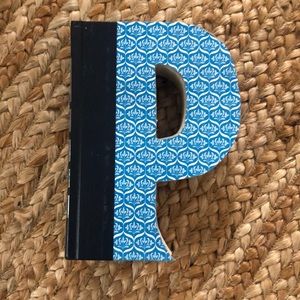 Cute Unique Letter “P” Home Decor